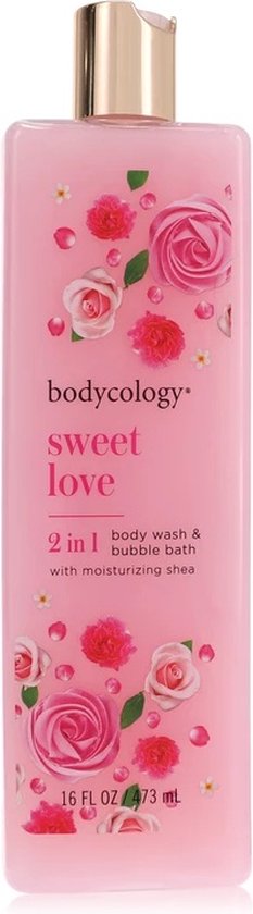 Bodycology Sweet Love Body Wash Bubble Bath 473 ml for Women