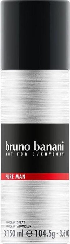 Bruno Banani Pure Man Deodorant VAPO 150 ml man