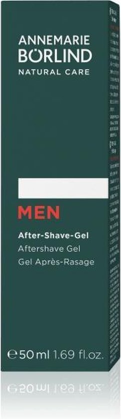ANNEMARIE BÃ–RLIND MEN SYSTEM ENERGY BOOST After-Shave-Gel (50ml) - Soothes and Cares for Shave-Stressed Skin, For All Skin Types, Vegan