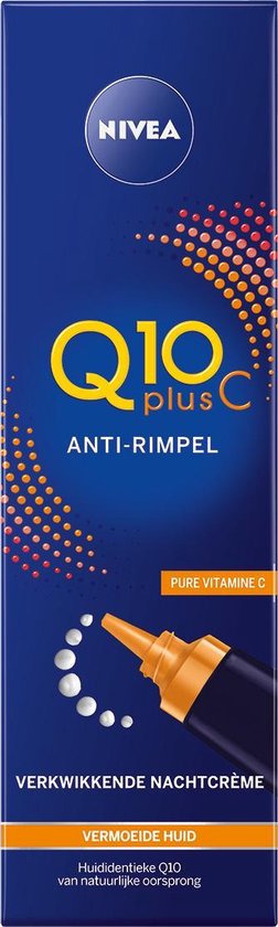 Nivea Q10 plus C Anti-Rimpel - Energy Nachtcreme - 40 ml
