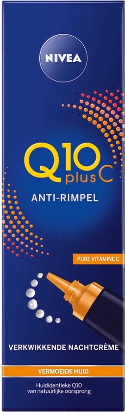 Nivea Q10 plus C Anti-Rimpel - Energy Nachtcreme - 40 ml