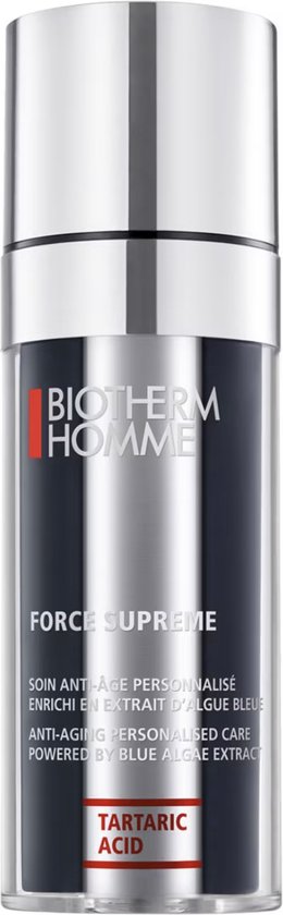 BIOTHERM HOMME FORCE SUPREME CREMA ANTI EDAD TARTARIC ACID 38ML