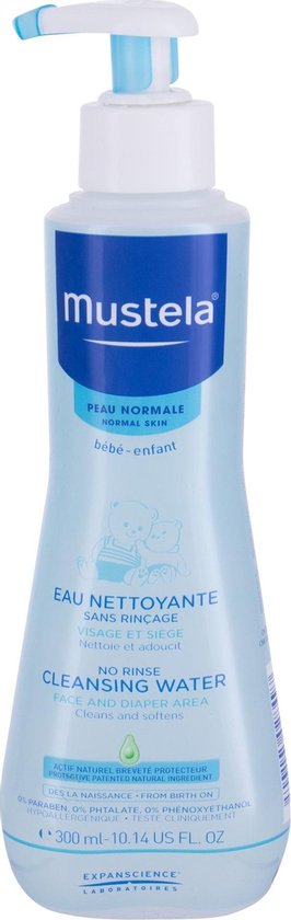 Mustela Bebe No Rinse Soothing Cleansing Water Normal Skin 300 ml