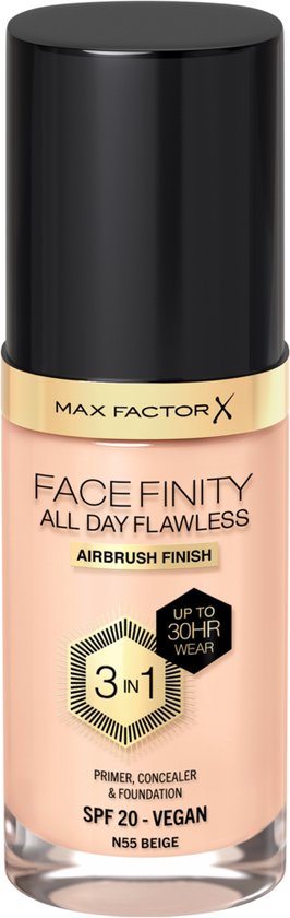 Max Factor Facefinity All Day Flawless Foundation - N55 Beige