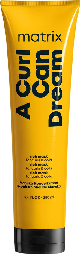 Matrix Mask For Curly Coily Hair Intensely Hydrating With Manuka Honey