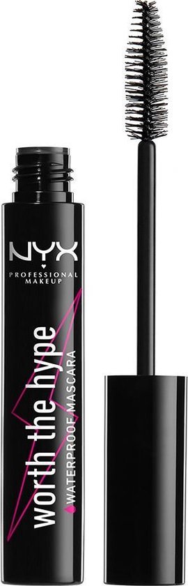 WORTH THE HYPE waterproof mascara black 7 ml