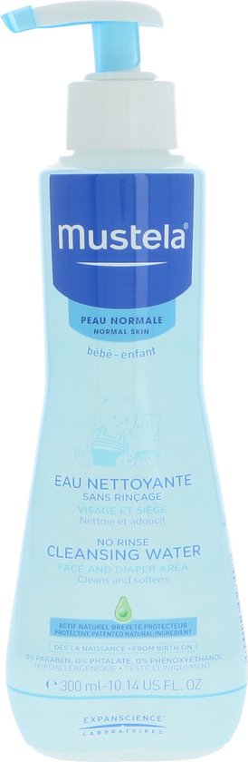 Mustela Bebe No Rinse Soothing Cleansing Water Normal Skin 300 ml