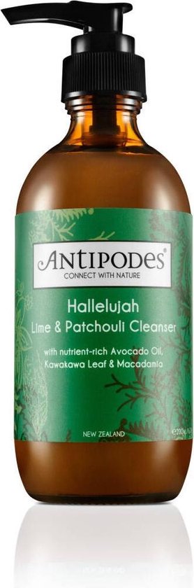 ANTIPODES Hallelujah Lime Patchouli Cleanser 200ml