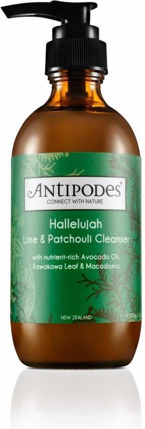 ANTIPODES Hallelujah Lime Patchouli Cleanser 200ml