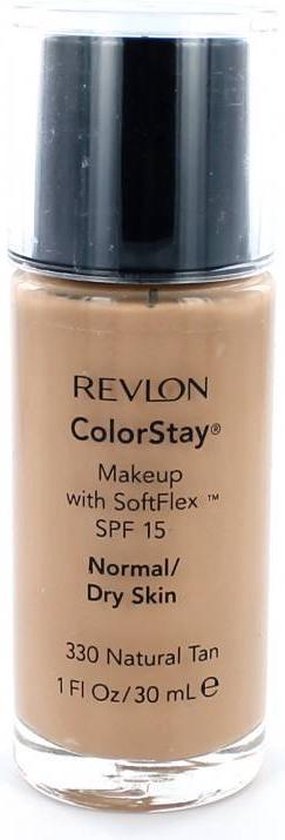 Revlon Colorstay Makeup NormalDry Skin Spf 20 330 Natural Tan Foundation 30ml