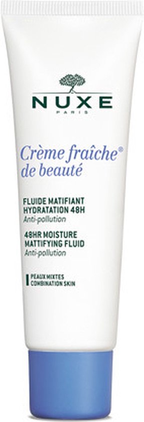 Nuxe Creme Fraiche De Beaute Fluide Matifiant Hydratation 48hr Facial Fluid 50 Ml