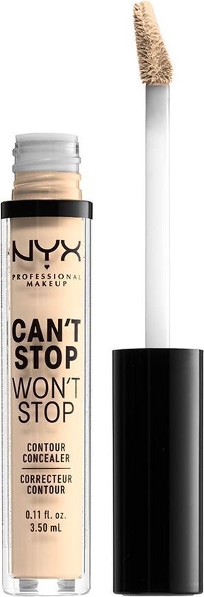 Nyx CanAt Stop WonAt Stop Full Coverage Contour Concealer Pale 3 5ml