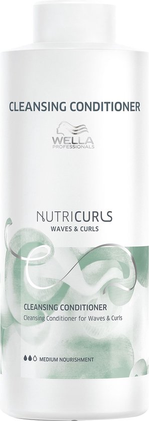 Wella Professionals Nutricurls Waves & Curls Cleansing Conditioner 1000 ml