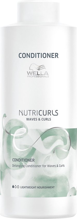 Wella Professionals Nutricurls Waves & Curls Conditioner 1000 ml