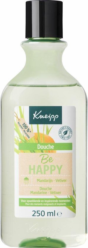 Kneipp Douche Gel Be Happy Mandarin & Vetiver - Voordeelbundel - 6 x 250 ml