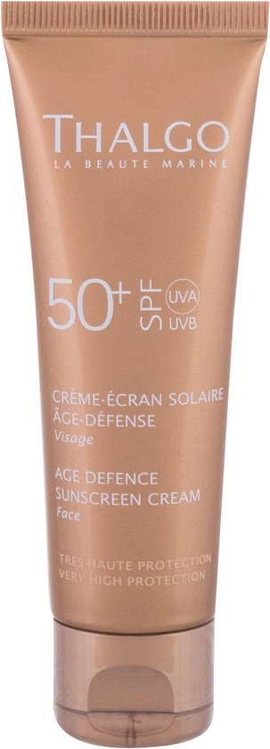 Age Defence Sunscreen Cream Face SPF50 OmlazujAcA opalovacA krA c m na pleAY a dekolt
