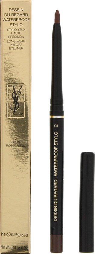 Yves Saint Laurent Dessin Du Regard Waterproof 02 Brun Possession Eye Pencil 0 35g