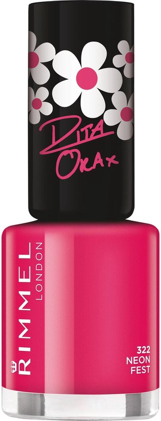 Rimmel London 60 Seconds Supershine Nailpolish Rita Ora Collection 805 Neon Fest Nail Polish
