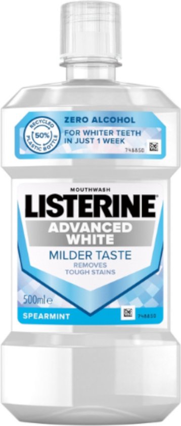Listerine Colutorio 500ml Cuidado y Blanqueamiento