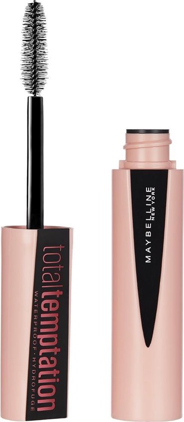 Maybelline Total Temptation 01 Very Black Black Nourishing Volume Mascara With Coconut Extract 8 6 Ml