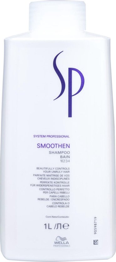 Wella SP Smoothen Shampoo Weerbarstig Haar 1000ml