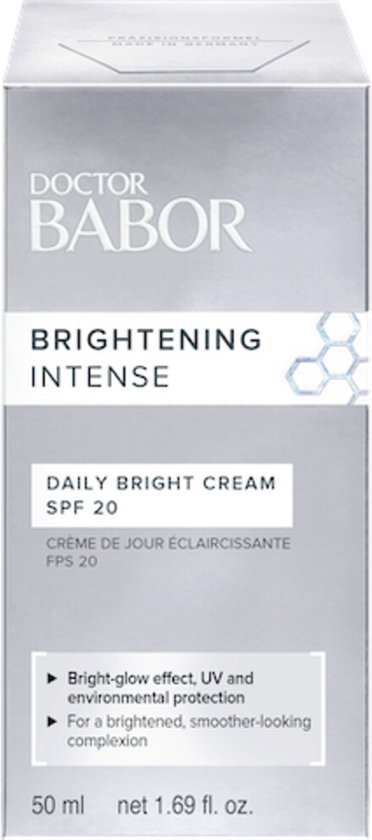 Doctor Babor Daily Bright Cream Spf 20 Against Skin Discolorations Met