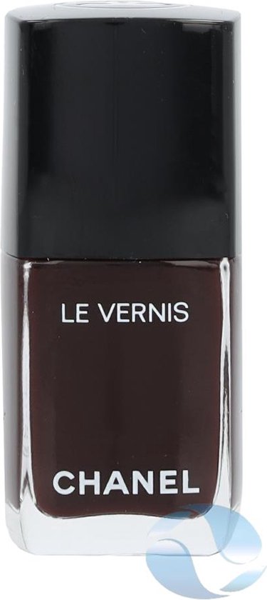 Chanel Longwear Nail Color 18 Rouge Noir Nail Polish Red Glitter 13 Ml