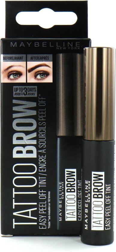 MAYBELLINE Tattoo Brow Easy Peel Off Tint el do brwi Chocolate 4 9ml