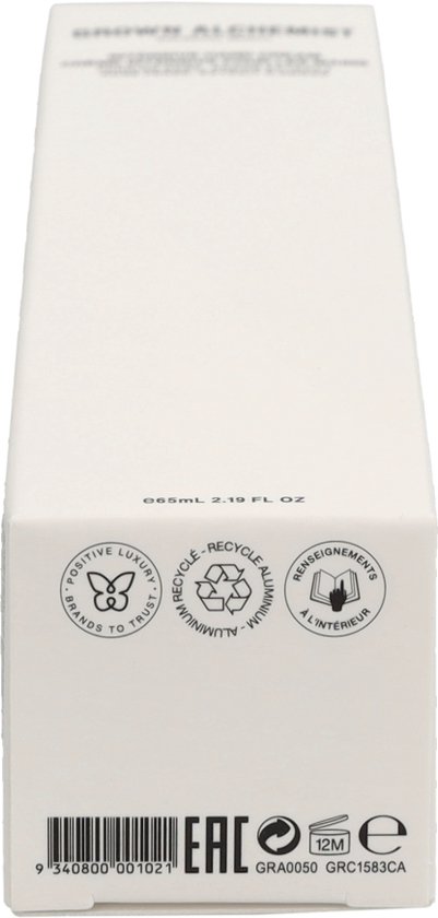Grown Alchemist Bodycare Hand Intensive Hand Cream Creme Persian RoseArgan Extract 65ml
