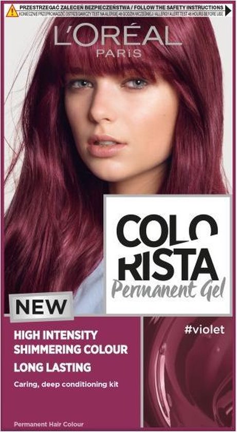 Colorista Permanent Gel Permanent Hair Dye violet