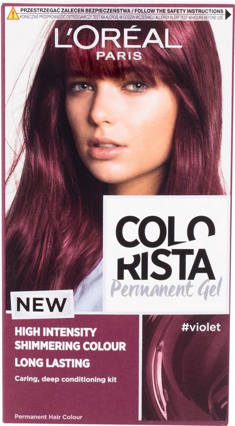 Colorista Permanent Gel Permanent Hair Dye violet