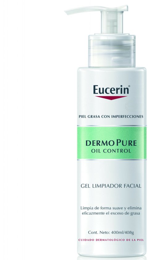 Eucerin Dermopure Oil Control Gel Limpiador Facial 200 Ml