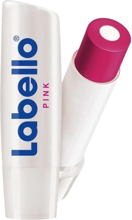 labello care & color - lippenbalsem verzorgend - hot pink - stick balsem