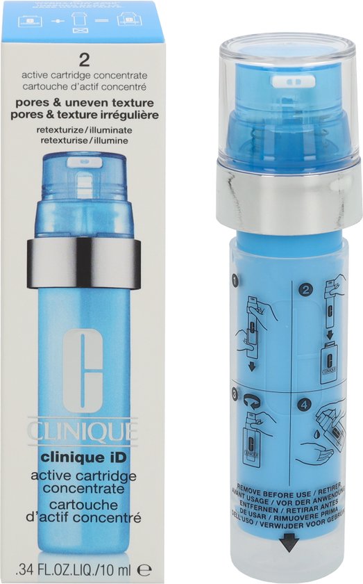 CLINIQUE Clinique iD Active Cartridge Concentrate Uneven Skin Texture aktywny koncentrat na pory i niedoskona o ci 10ml