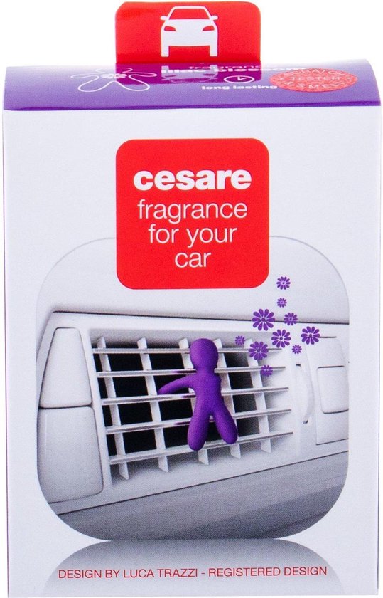 MrMrs Fragrance Cesare 1pc Car Air Freshener Lilac Blossom