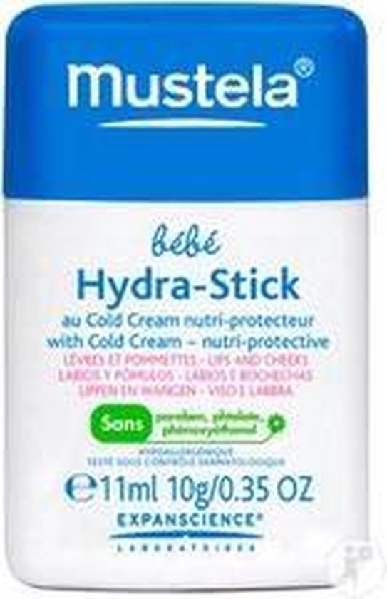 Mustela Bebe Hydra-Stick Al Cold Cream Nutriprotector 10g