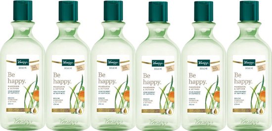 Kneipp Douche Gel Be Happy Mandarin & Vetiver - Voordeelbundel - 6 x 250 ml
