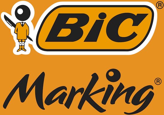 BIC Highlighter Markers Schuine Punt - Diverse Fluorescerende Kleuren - 5 Stuks