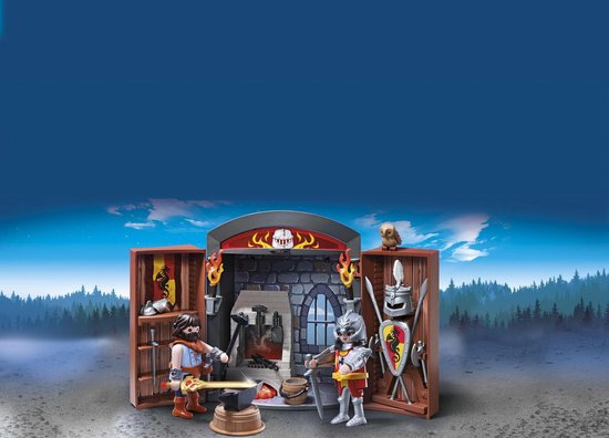 PLAYMOBIL Speelbox Ridder en Smid - 5637