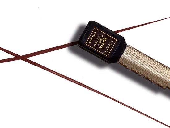 LOreal Paris Matte Signature Eyeliner From Superliner Matte Liquid Eyeliner Waterproof 03 Brown Signature Brown