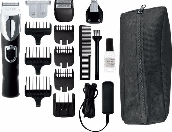 Wahl 9854 616 hair trimmersclipper Black Chrome
