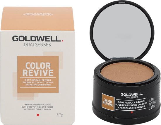 Goldwell Compact Poeder Goldwell Dualsenses Color Revive Compact Poeder Root Retouche Powder 3 7 gr
