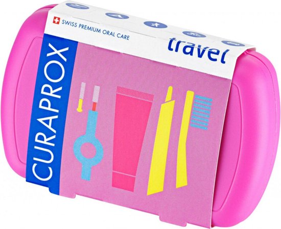 Travel Set   ruzovy     Zubni pece