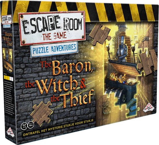 Identity Games - Escape Room The Game Puzzle Adventures - The Baron, The Witch & The Thief - Breinbreker