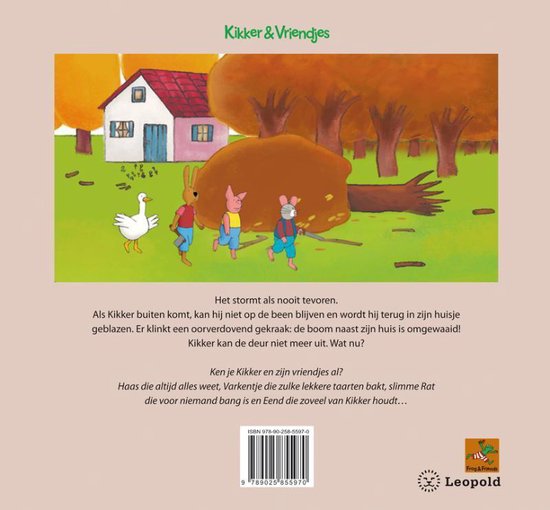 Kikker & Vriendjes - Kikker en de wind