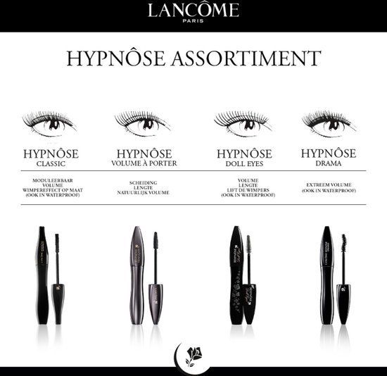 Lancome Mascara Eye Make Up Mascara Doll Lash Effect Mascara 01 So Black