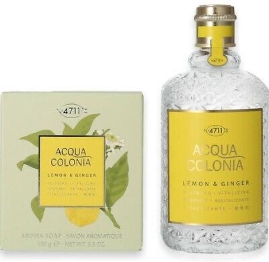 4711 Acqua Colonia Lemon & Ginger Eau De Cologne 170ml + Seife 100g