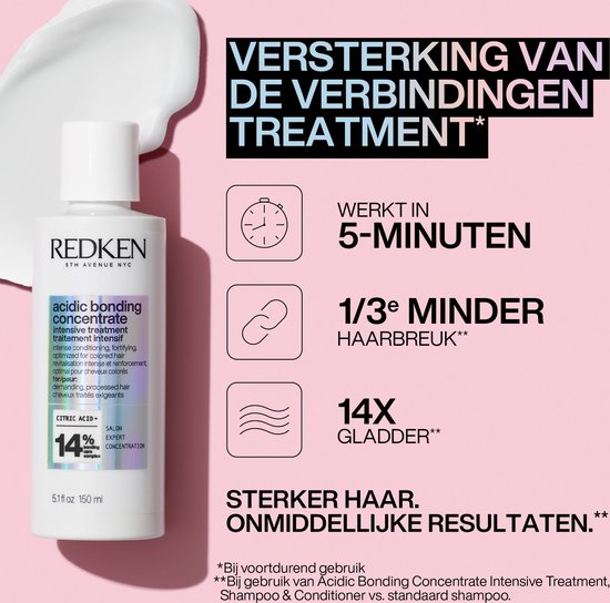 Acidic Bonding Concentrate Intensive Treatment for Damaged Hair Intenzivne pecujici oplachova pripravna pece