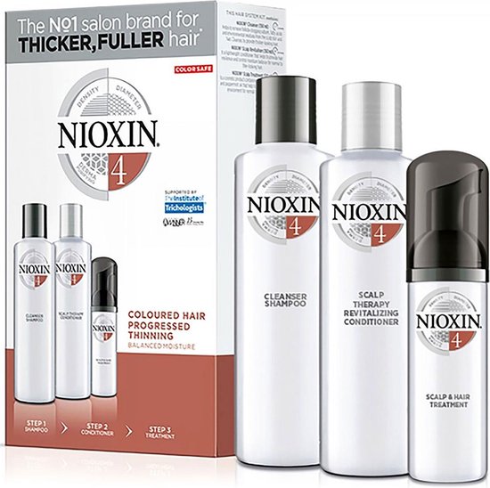 Nioxin System 4 Fall Protection Treatment Set 3 Pieces 2020
