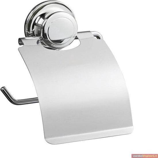 Bath&Toilet™ Toiletrol houder | Toiletpapier houder | Zonder boren | Toiletrolhouder sterke zuignap